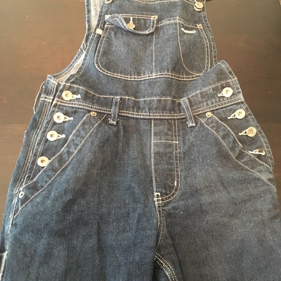 Vintage Silver Jeans Overalls - Picture 3 of 7